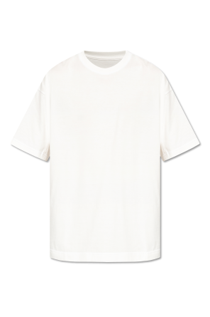 Issey miyake HaaTのホワイト　半袖Tシャツ イッセイミヤケハートISSEY MIYAKE HaaT コットンフロント